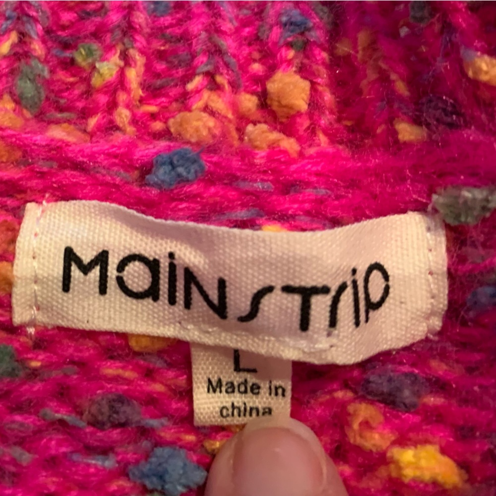 Pink, Multicolored Sweater - Picture 2 of 2